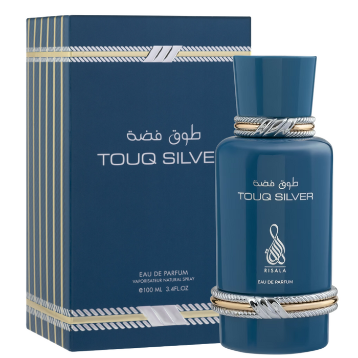 Risala Touq Silver Edp 100 Ml Unisex (Versace Éclat De Rose)