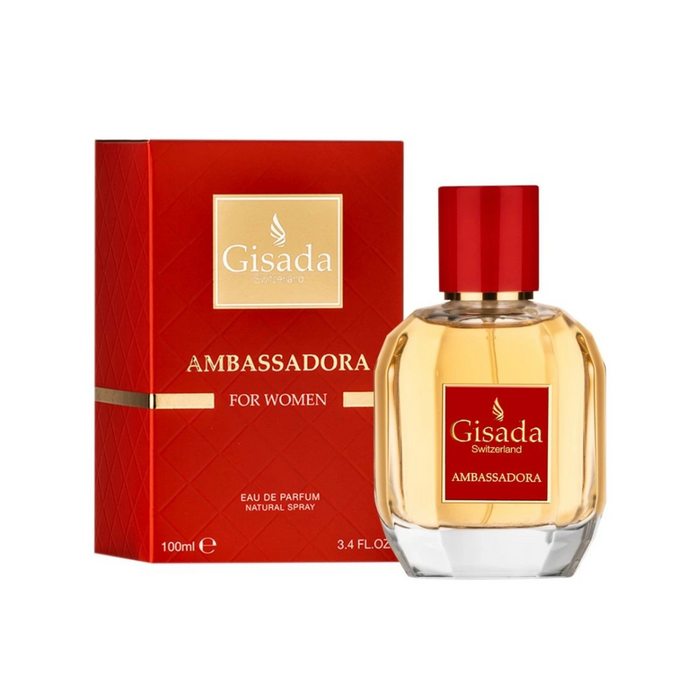 Gisada Switzerland Ambassadora Red for Women EDP 100 ML