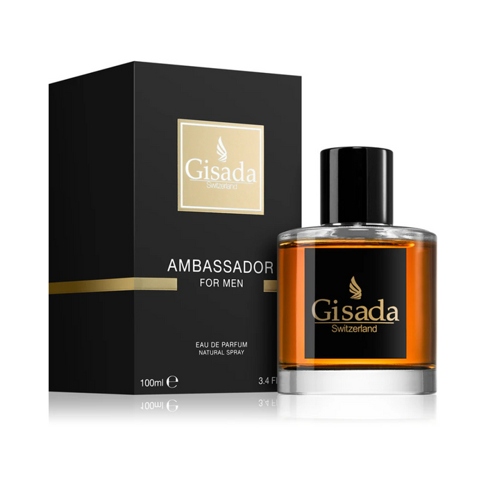 Gisada Switzerland Ambassador Black for Men EDP 100 ML