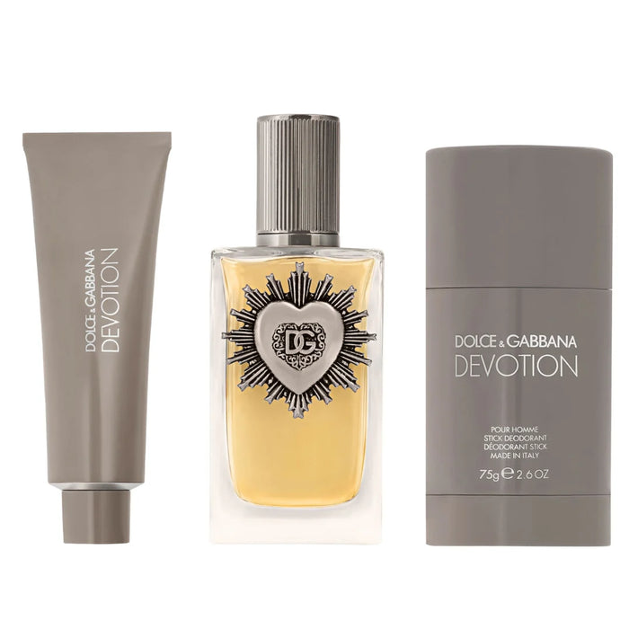 Set Dolce & Gabanna Devotion Pour Homme Edp 100 Ml + Sg 50Ml + Stick Deo 75G