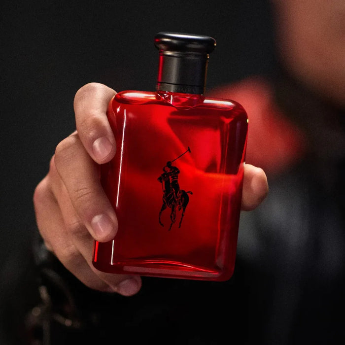Set Ralph Lauren Polo Red Edt 125 Ml + 40 Ml + Deo 75 Ml