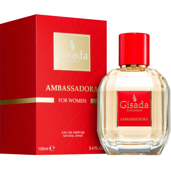 Gisada Switzerland Ambassadora Red for Women EDP 100 ML