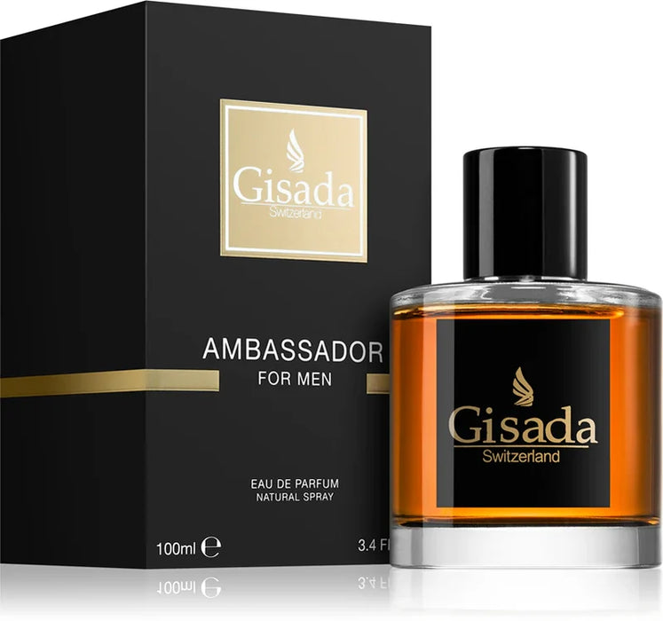 Gisada Switzerland Ambassador Black for Men EDP 100 ML
