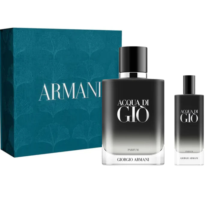 Set Giorgio Armani Acqua Di Gio Parfum 100 Ml + 15Ml Hombre