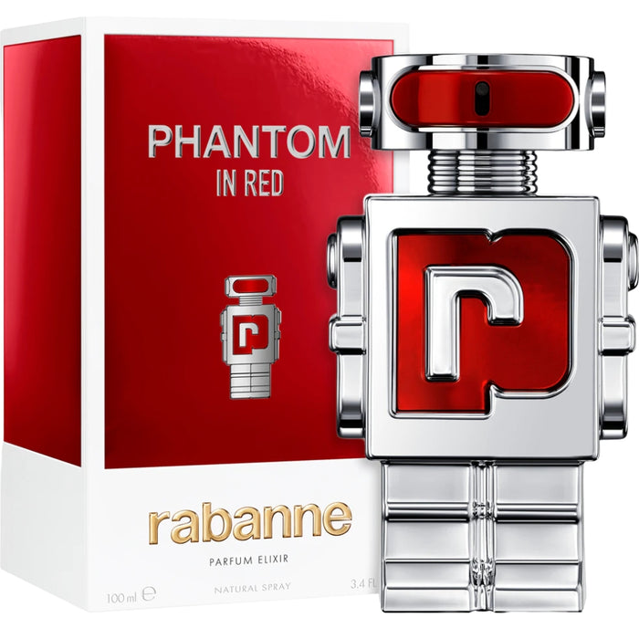 Rabanne Phantom In Red Parfum Elixir 100 Ml Hombre