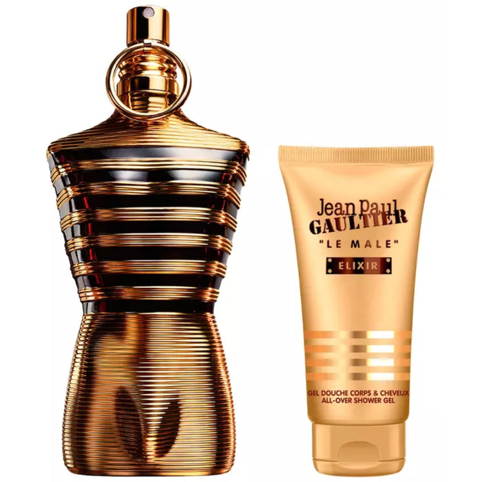 Set  Jean Paul Gaultier Le Male Elixir 125 Ml + Gel De Ducha 75 Ml