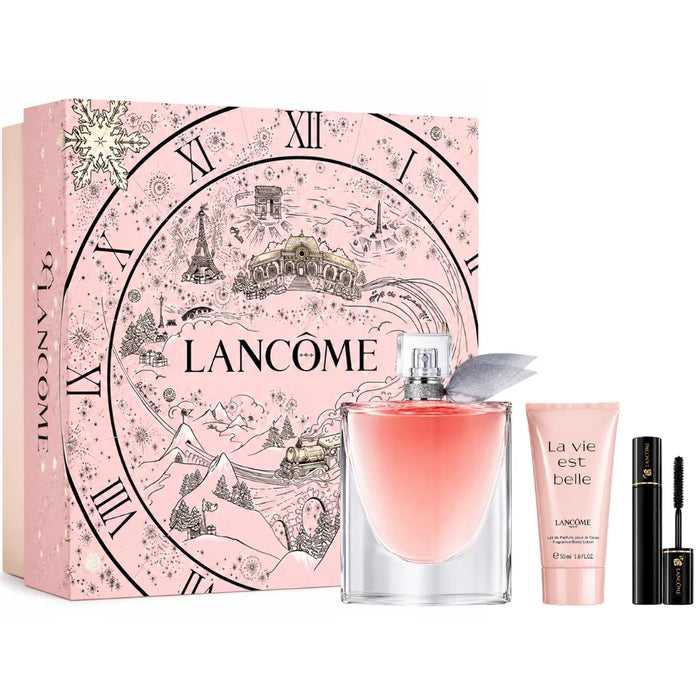 Set Lancome La Vida Es Bella Edp 100 Ml + Body Lotion 50 Ml + Hyp2 Ml